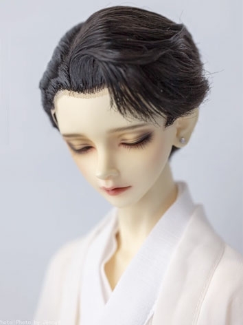 BJD Wig Short Milk Side Par...