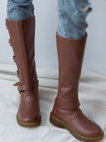 BJD Doll Imitation Ox-tendon Sole Boots for Normal70/Muscle70 Size Ball Jointed Doll