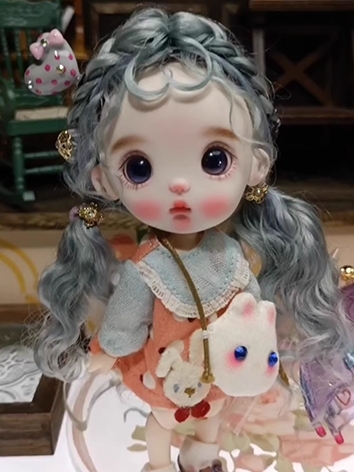 BJD Cute Handmade Polymer Clay Fullset OB11 Doll