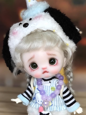 BJD Cute Handmade Polymer Clay Fullset OB11 Doll