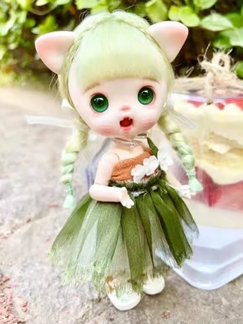 BJD Cute Handmade Polymer Clay Fullset OB11 Doll