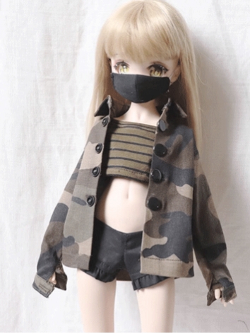 BJD Clothes Camouflage Coat...