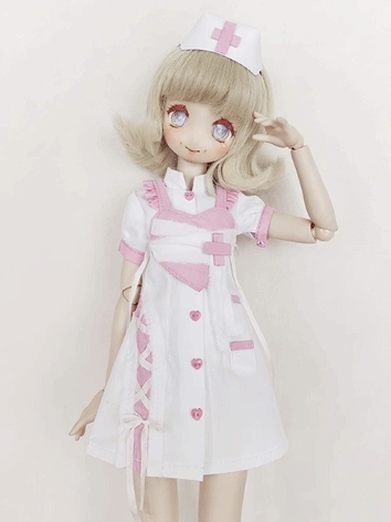 BJD Clothes Nurse Uniform D...