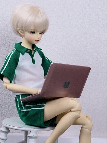 BJD Clothes Summer School Uniform for ID75/Loongsoul73/Popo68 Size Ball Jointed Doll
