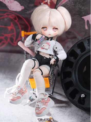 MJD Fullset White Elephant Maryphine 27.5cm Girl Mechanical joint doll