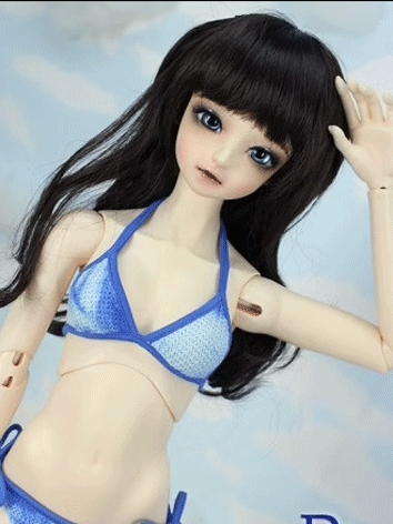 BJD Clothes Blue Swimsuit f...