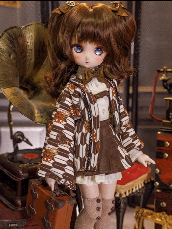 BJD Clothes Punk Dress Suit...