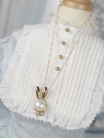 BJD Doll Rabbit Head Neckla...