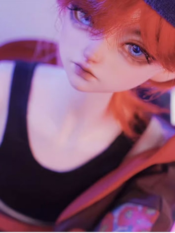 BJD Lan Head with Face-up for 40cm Ball-jointed doll