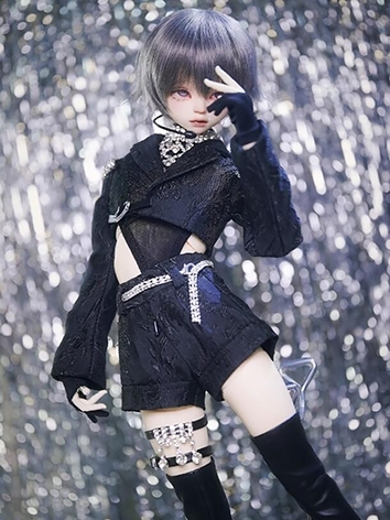 BJD Clothes Handsome Suit（Short Type）for POPO68 73 ID75 MSD SD Size Ball-jointed Doll