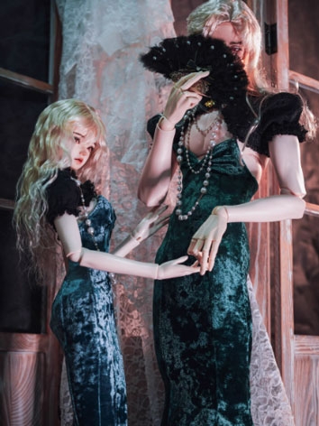 BJD Clothes Merman Tear Top Dress Suit for ID75 POPO68 73 SD MSD Size Ball-jointed Doll