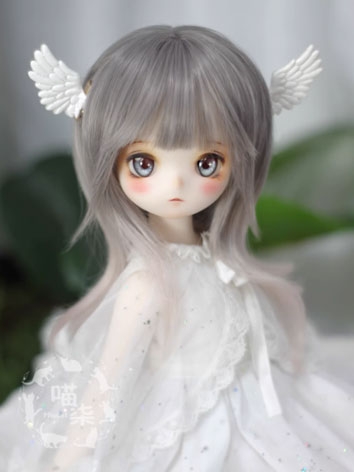 BJD Wig Gradient Color Long...