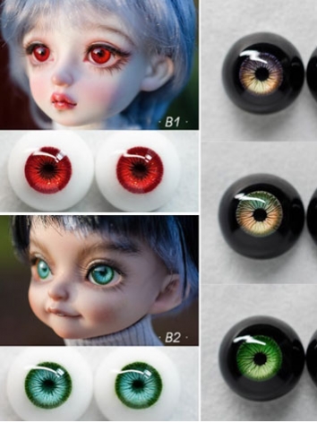 BJD Plaster Resin Eyes 12mm 14m 16mm 18mm 20mm Eyeballs for Ball-jointed Doll