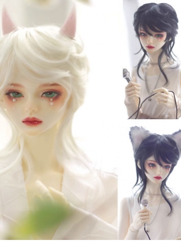 BJD Wig Short Wolf Tail Imi...