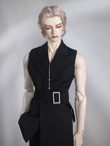 BJD Clothes Black Long Type...