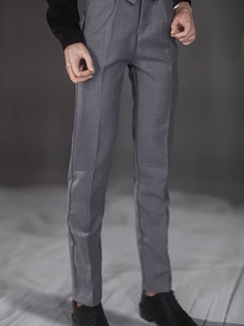 BJD Clothes Gray Pants for SD17/Normal 70/ID72/Muscle75cm Size Ball-jointed Doll