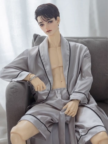 BJD Clothes Silk Pajamas Su...