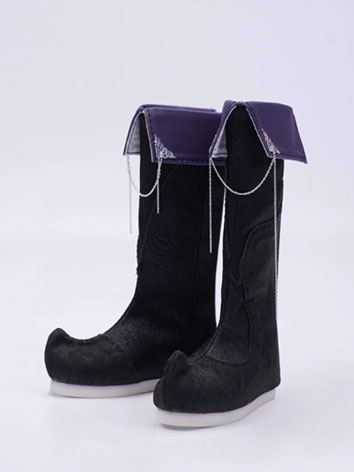 BJD Balck Boots LH80SH-0002 for 70cm 80cm Size Ball-jointed Doll