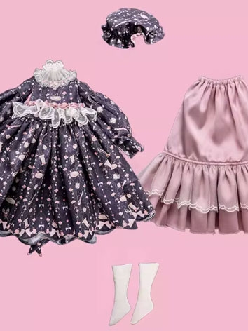 BJD Clothes Xiang Si Dou Outfit for MSD Size Ball Jointed Doll