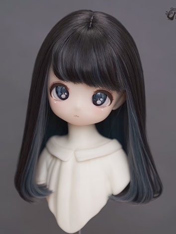 BJD Wig Style Long Gradient...