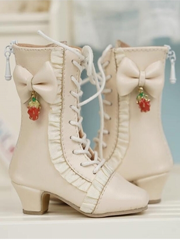 BJD Shoes High Heel Bowknot...