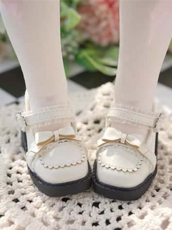 BJD Doll Square Toe Bowknot...