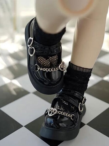 BJD Doll Round Toe Chain Pa...