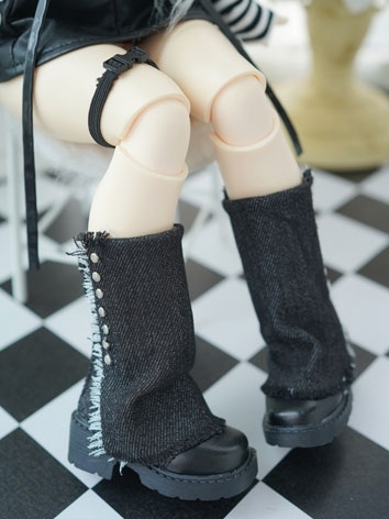 BJD Doll Square Toe Thick S...