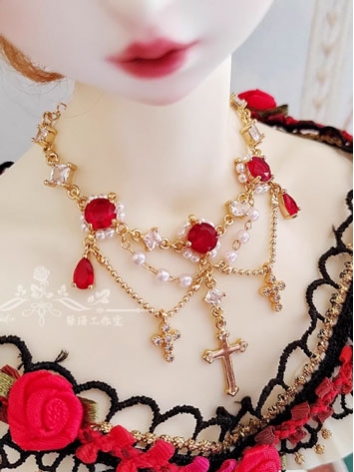 BJD Decoration Pray Cross N...