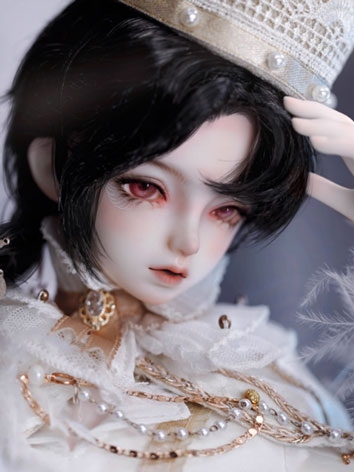 BJD White Crow Wall 47cm Bo...