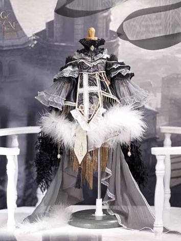 BJD Clothes Black Dove Beaz Outfit for MSD Size Ball-jointed Doll