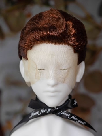 BJD Wig Off-center Soft Hai...