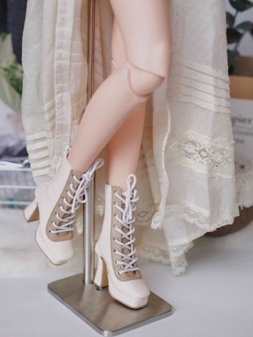 BJD Doll Retro Square Toe L...