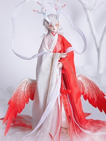 BJD Clothes Dragon Xun Southland Outfit for MSD Size Ball-jointed Doll