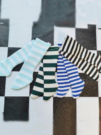 BJD Stockings Loose Stripe ...