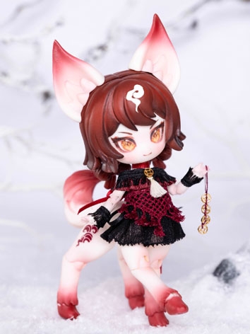 BJD Fox Chi Mian 15cm Ball-...