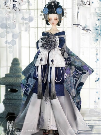 BJD Clothes Kimono for 70cm...