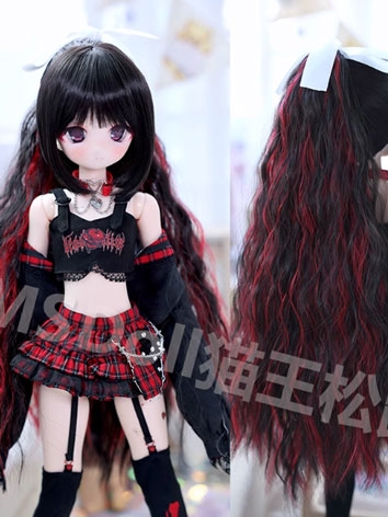 BJD Doll Wig Long Curly Hai...