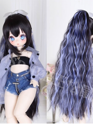 BJD Doll Wig Long Curly Hai...