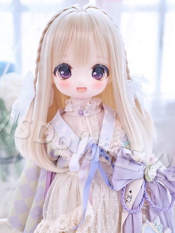 BJD Doll Wig Doule Braid Go...