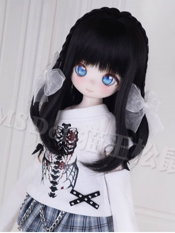 BJD Doll Wig Doule Braid Ha...