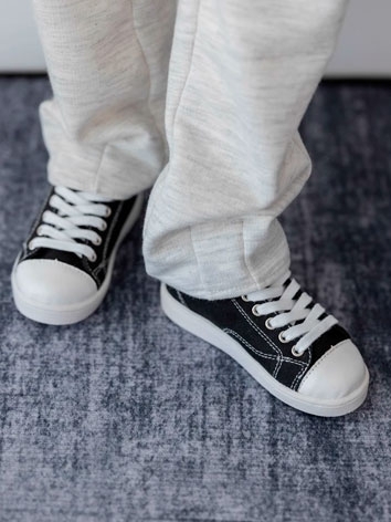BJD Doll Shoes Basic Simple Canvas Shoes for 70cm SD MSD Size Ball Jointed Doll
