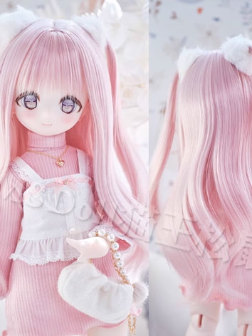 BJD Doll Wig Curly Long Hair for SD Size Ball Jointed Doll