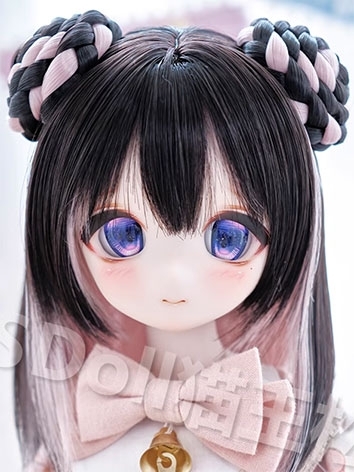 BJD Doll Wig Double Balls L...