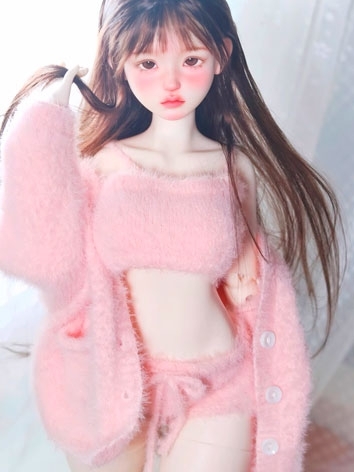 BJD Clothes Knit Top Shorts...