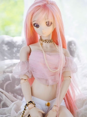 BJD Clothes Light Pink Tull...