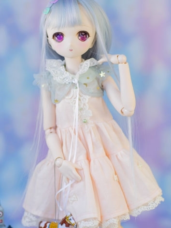 BJD Clothes Pink Dress Suit...