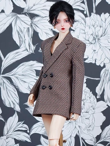 BJD Clothes Long Coat Suit ...