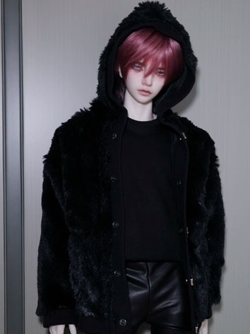 BJD Clothes Fur Coat A475 for MSD SD 70cm Loongsoul73 ID75 Size Ball-jointed Doll
