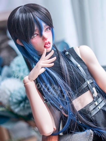BJD Doll Wig Wolf Tail Hair for SD MSD YOSD Size Ball Jointed Doll
